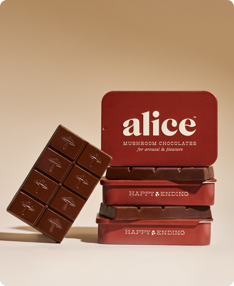 Alice Mushrooms Happy Ending Mushroom Chocolate for Arousal