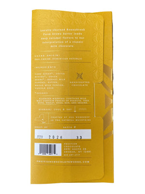 Fruition Chocolate Works - Brown Butter Milk Chocolate 43%