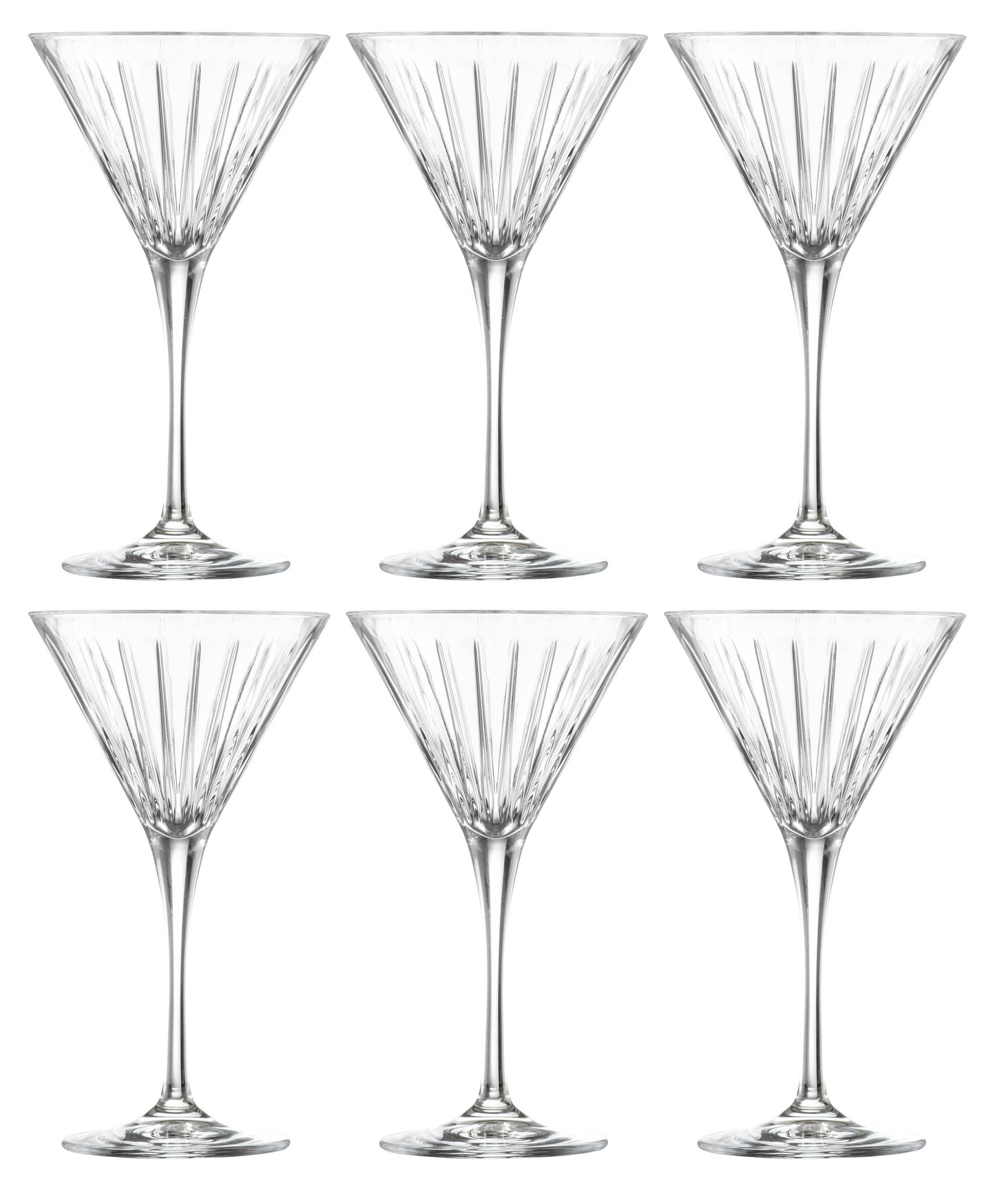 Barski Timeless 7oz Martini Glasses, Individual