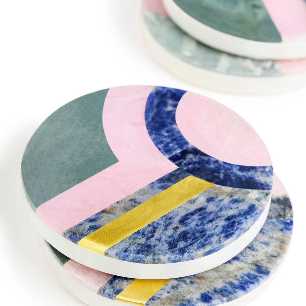 Provence Marble Coasters