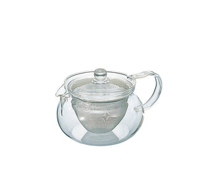 Hario Cha Cha Kyusu Maru - Heatproof Glass Tea Pot
