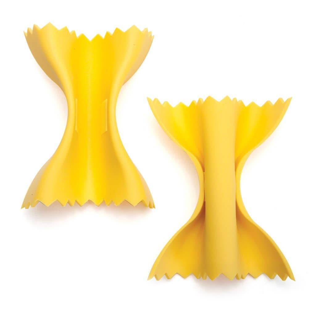 Monkey Business Design Pasta Shaped Pot Grips, Farfalloni