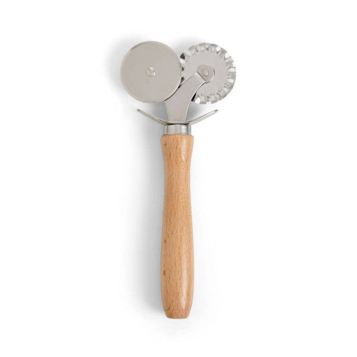 HIC - Harold Import Co. - Fantes Double Pastry Ravioli Pasta Dough Cutter Crimper