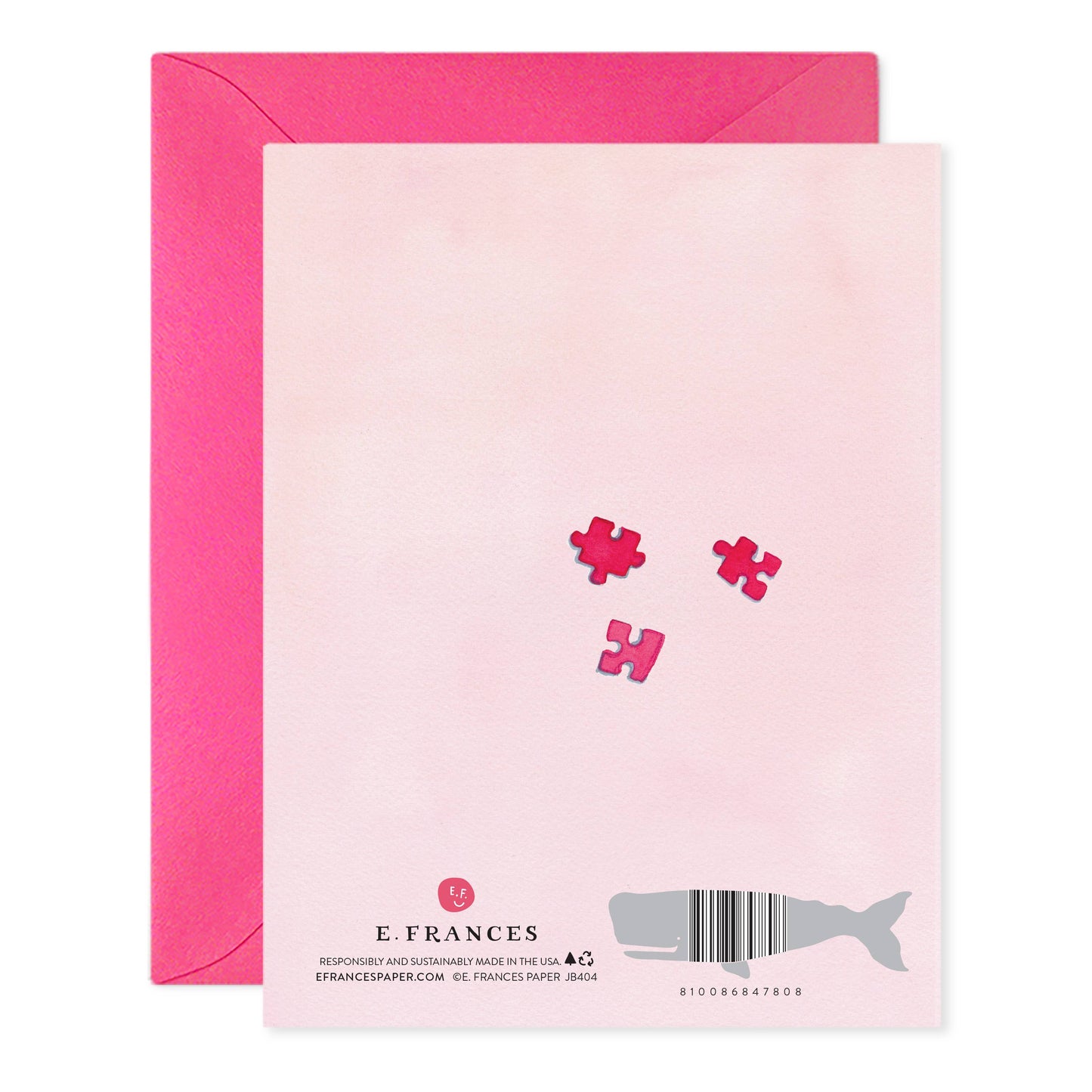 E. Frances Paper - Heart Puzzle | Valentine's Day Greeting Card