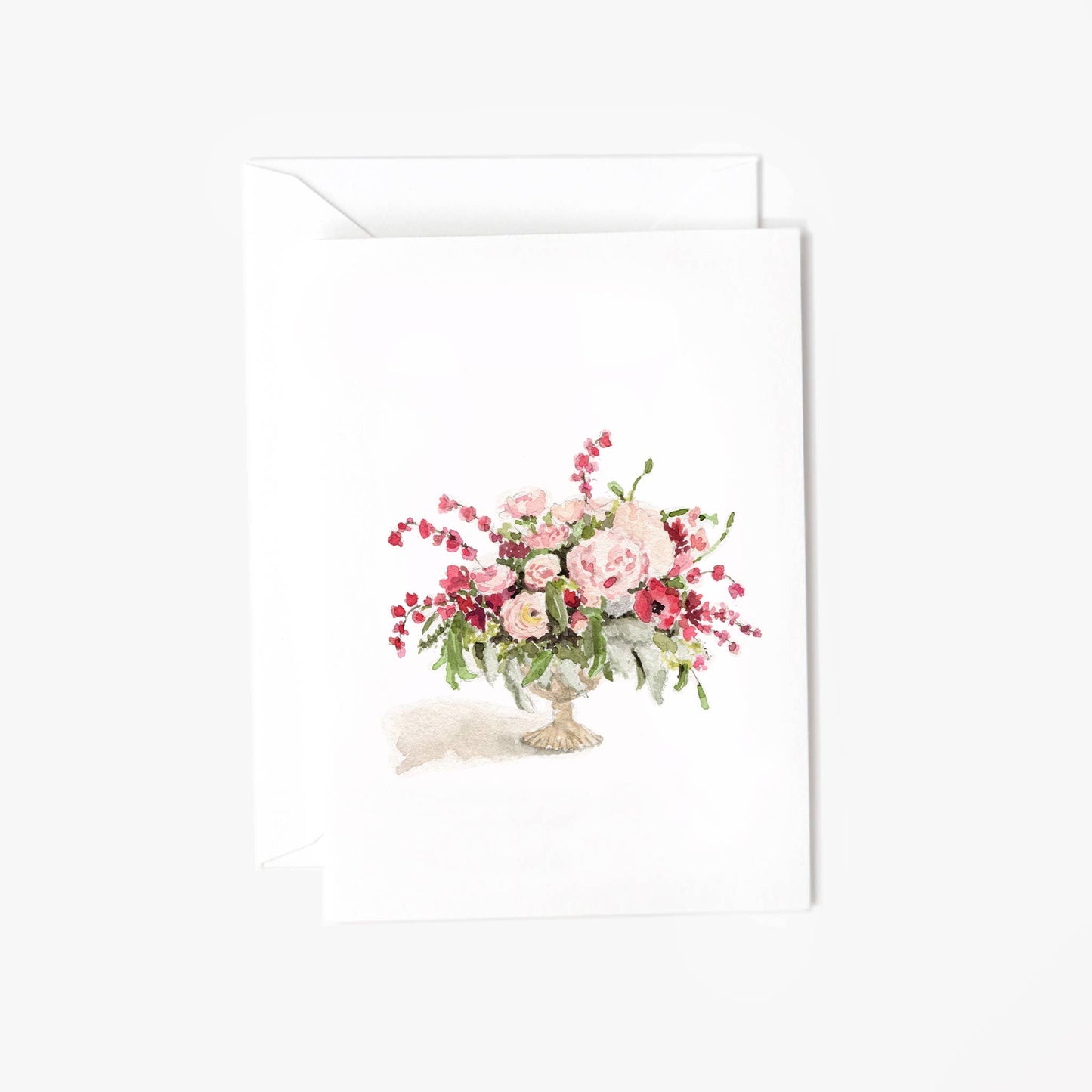 emily lex studio Pink Bouquet Mini Notecard