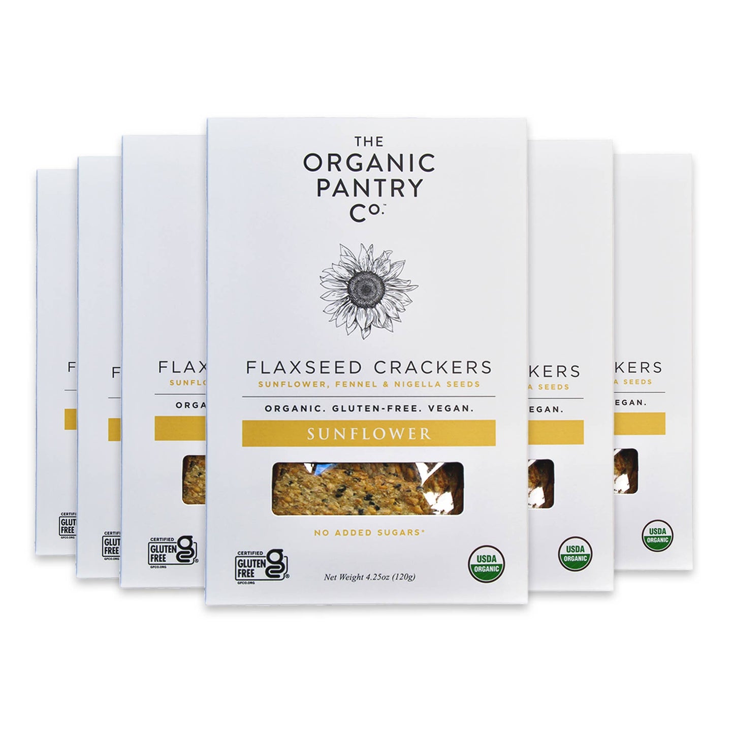 The Organic Pantry Sunflower Flaxseed Crackers