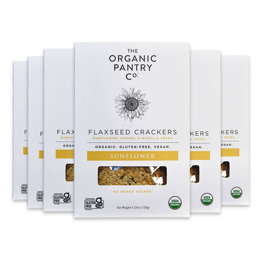 The Organic Pantry Sunflower Flaxseed Crackers