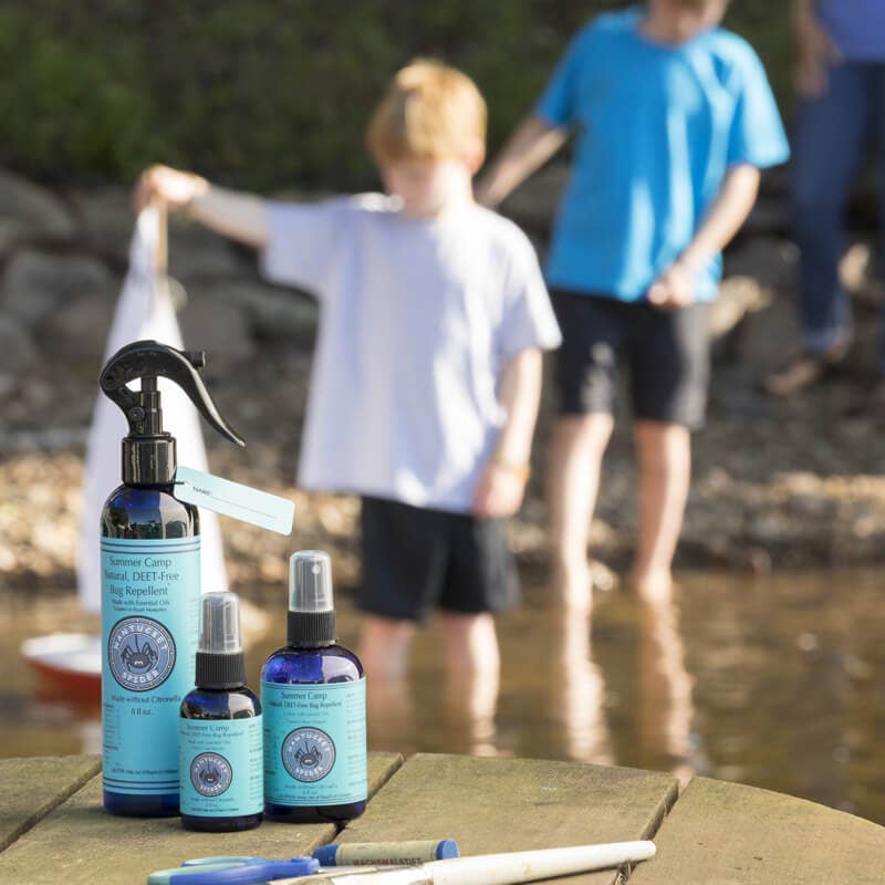Nantucket Spider Summer Camp Natural Bug Repellent Spray for Kids