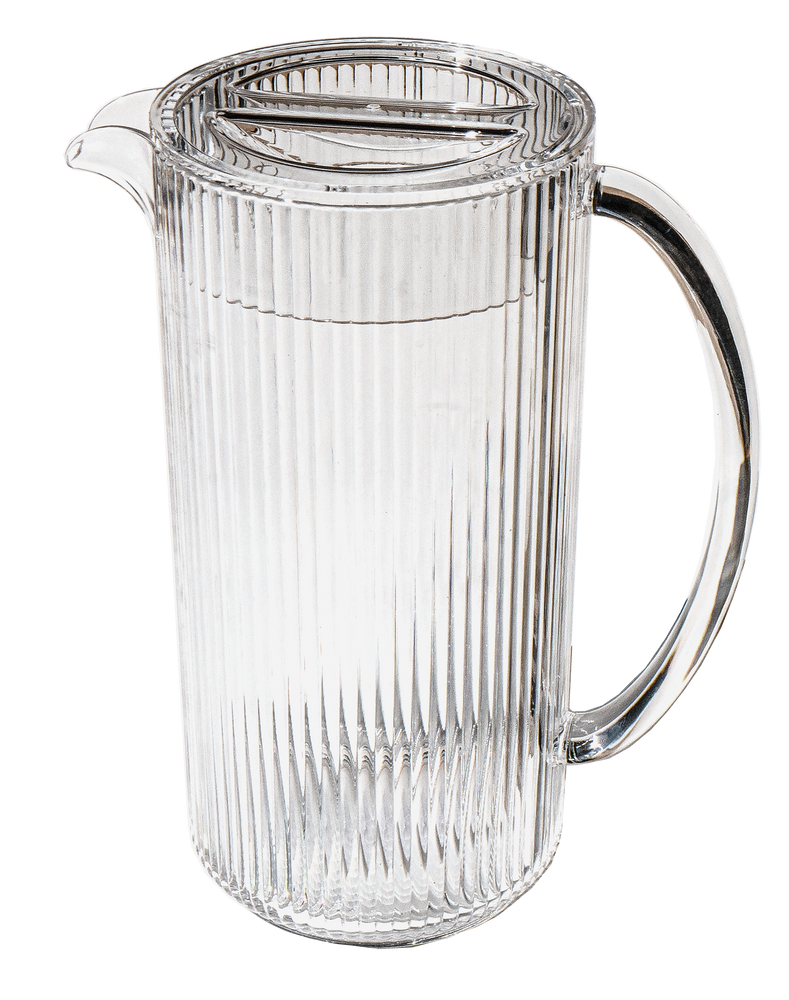 TarHong - Mesa Pitcher with Lid, Clear, 111 oz