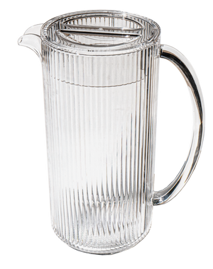 TarHong - Mesa Pitcher with Lid, Clear, 111 oz