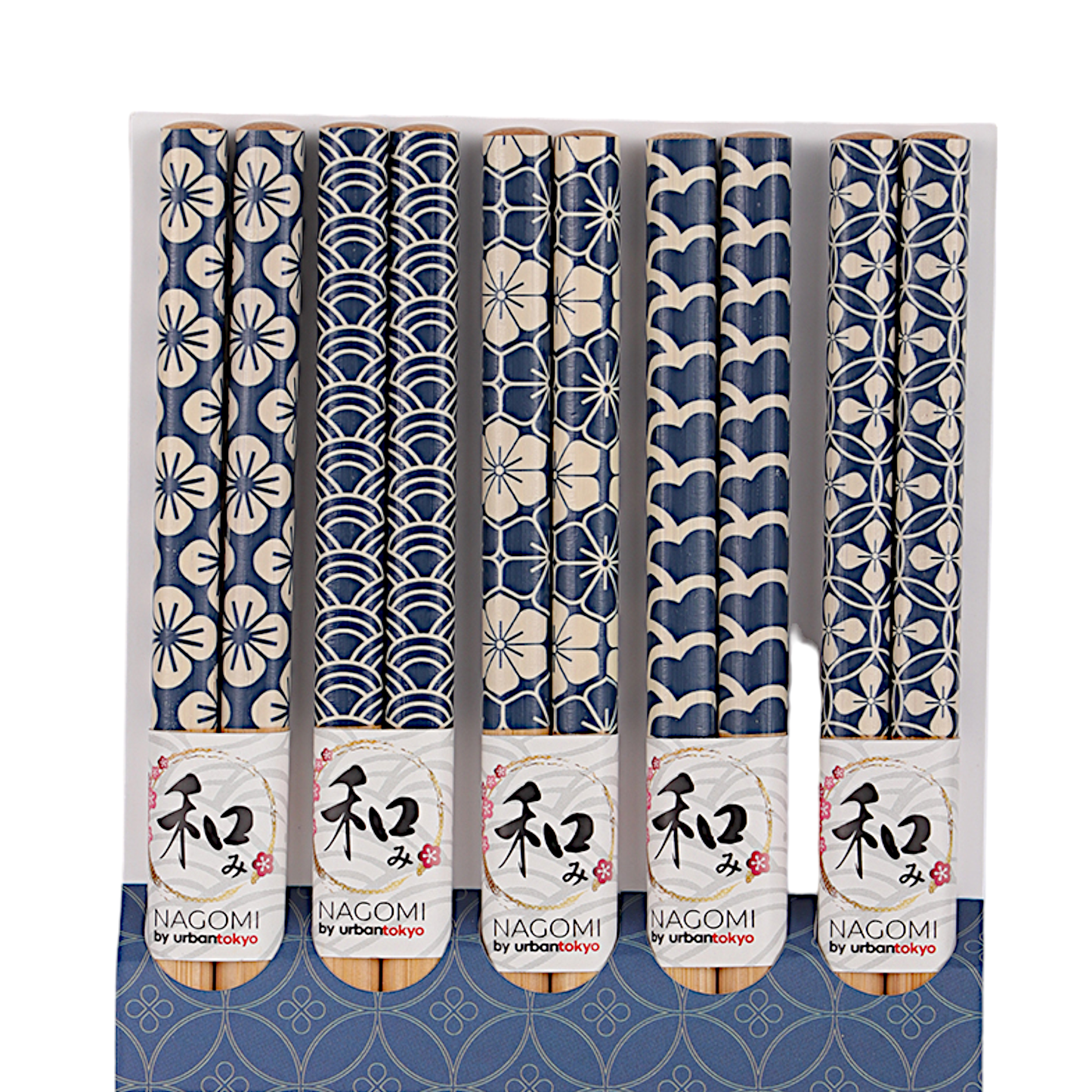Urban Tokyo Chopsticks Set, Assorted Patterns