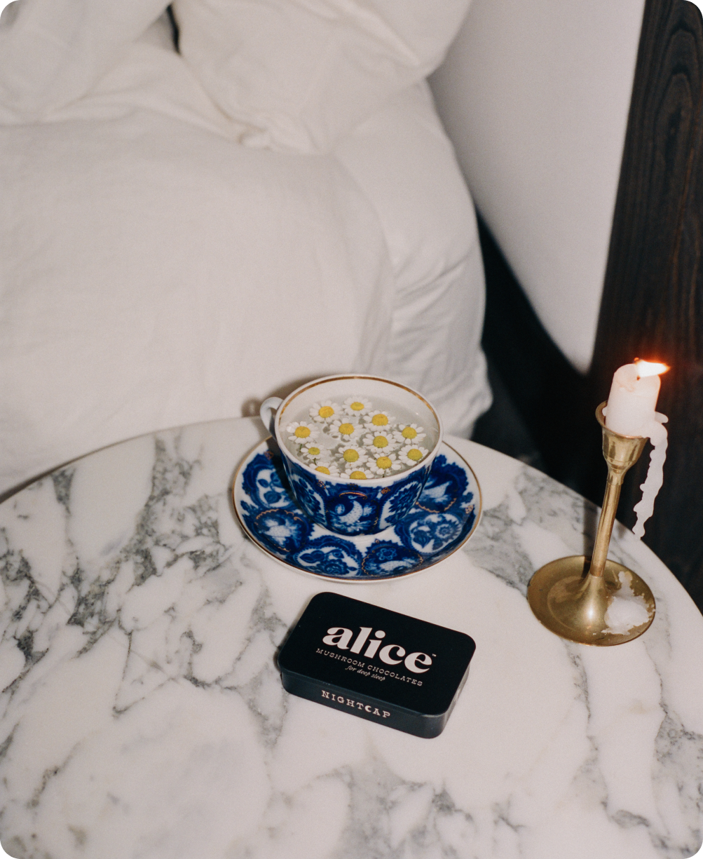 Alice Mushrooms Nightcap Mushroom Chocolates for Deep Sleep