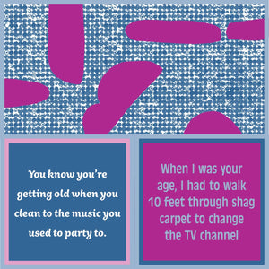 Shag Carpet Cocktail Napkin