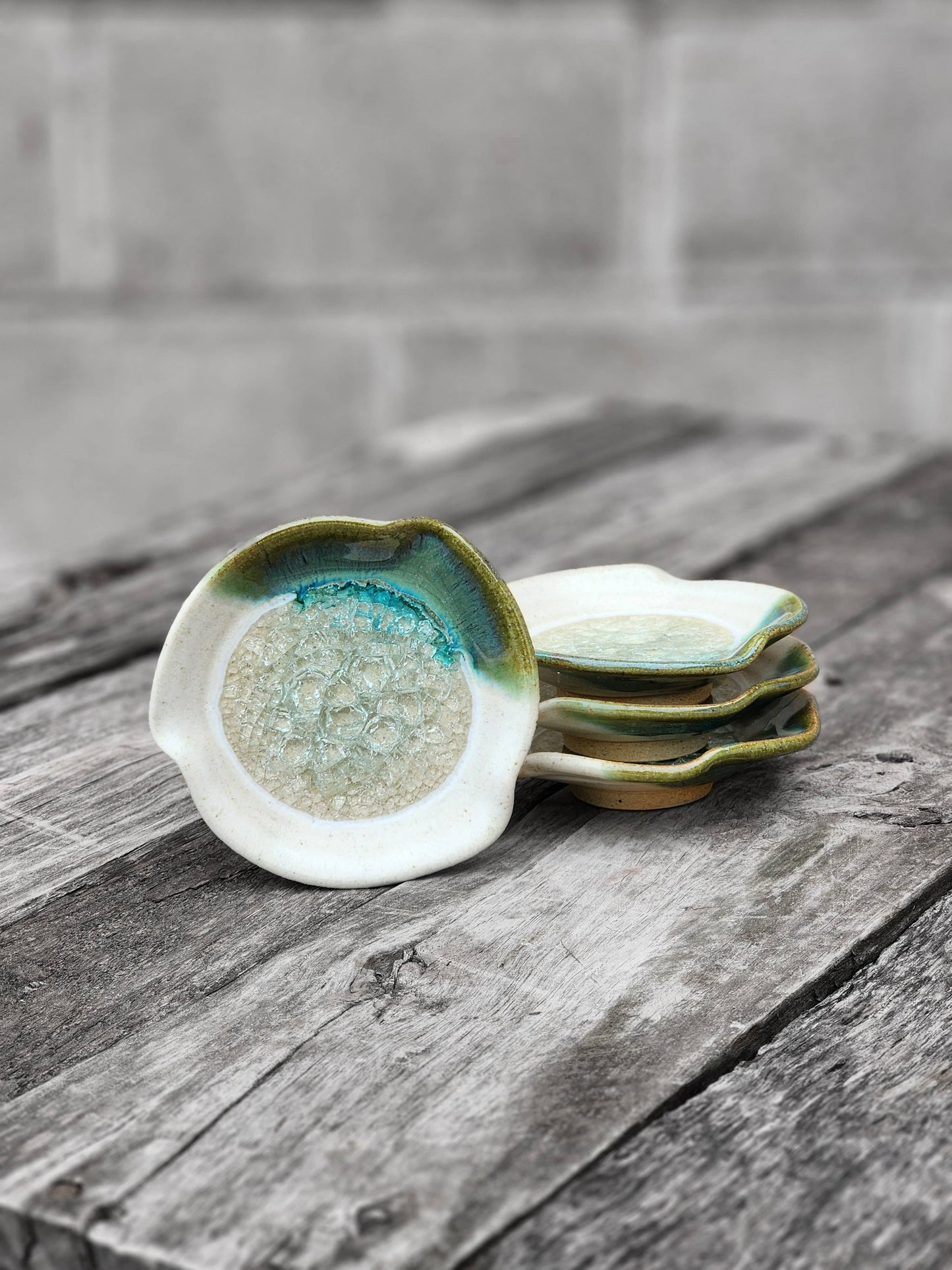 Ceramic Pottery Small Ripple Pottery Dish, Assorted