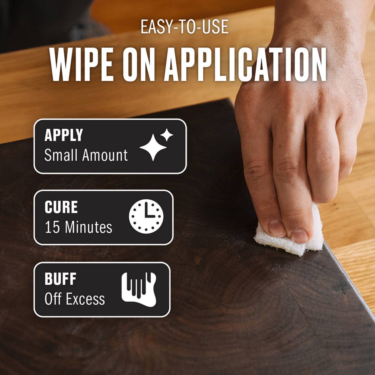 Walrus Oil Wood Wax for Cutting Boards, .75 oz.