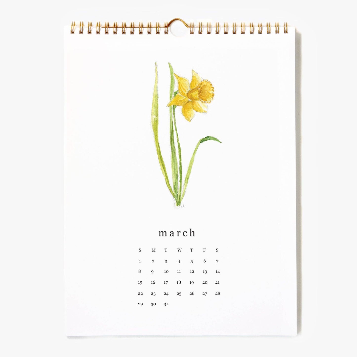 emily lex studio 2026 Flower Stems Calendar