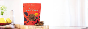 Cult Crackers - Organic Crunchy Cassava Crackers