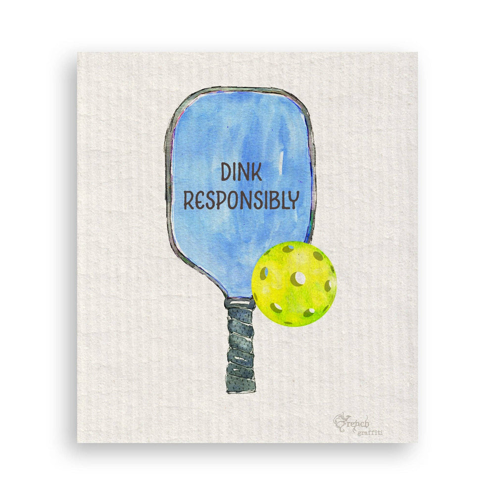 Dink Responsibly Dishtowel