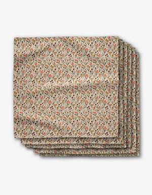 Geometry - Fall Blossom Dinner Napkin Set