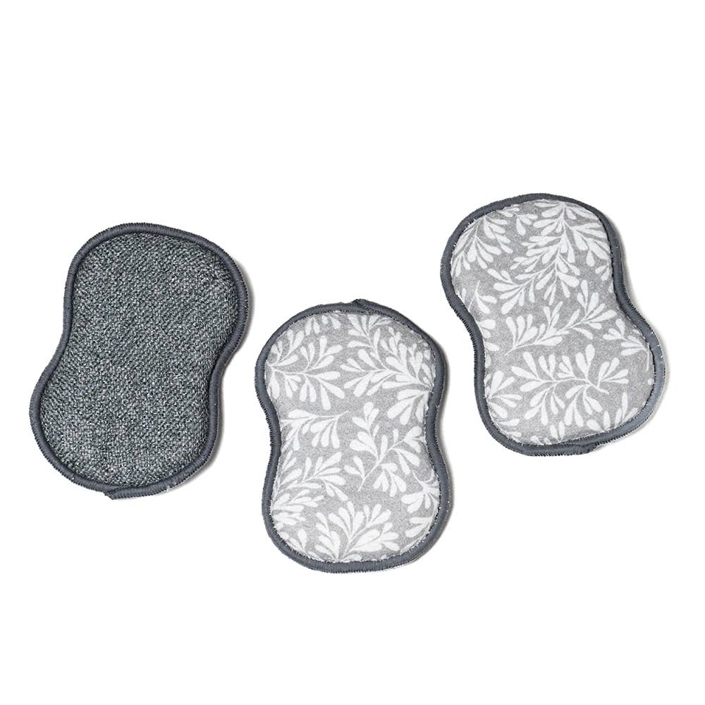Once Again Home RE:Usable Sponges - Herbage Grey, Set of 3