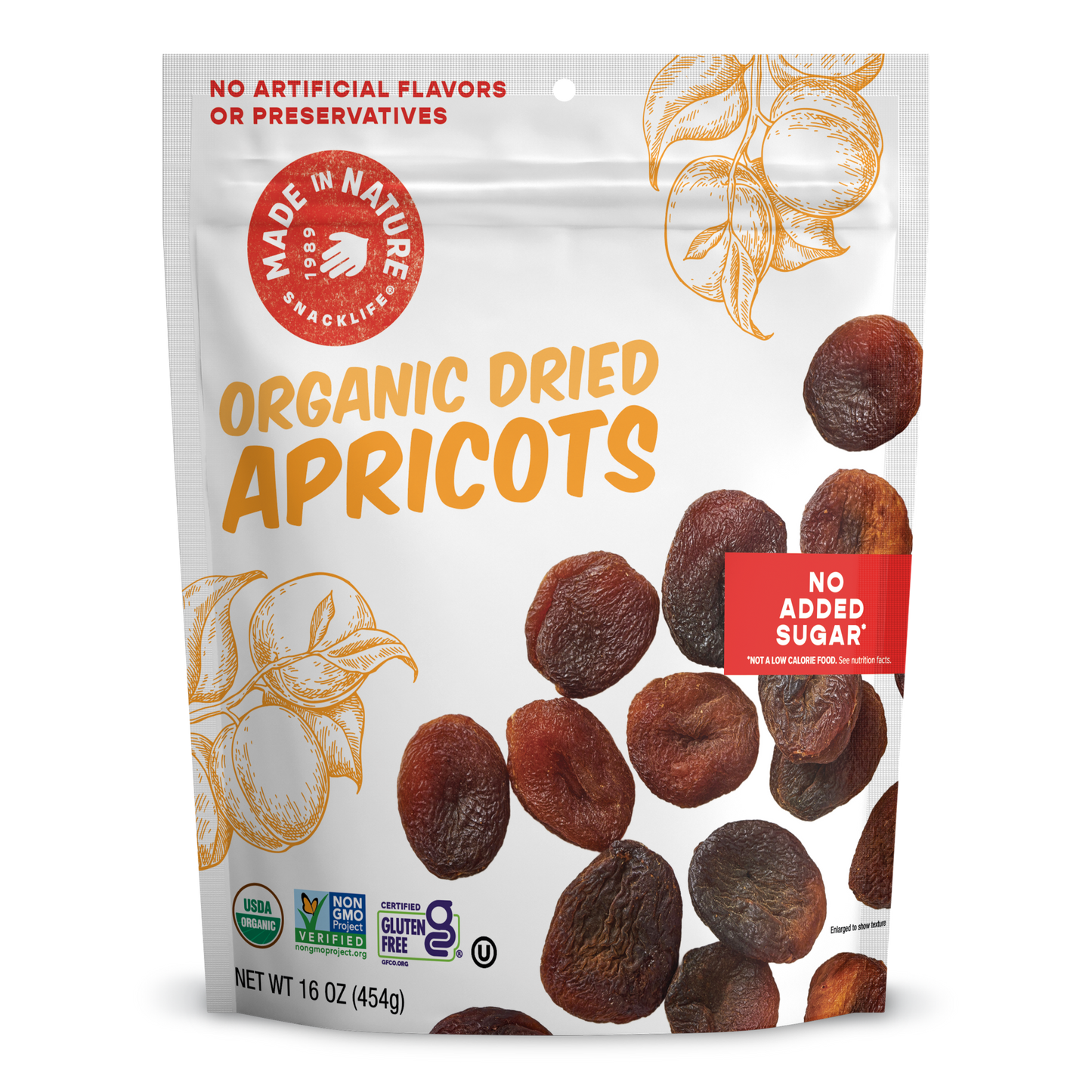 Made In Nature Dried Apricots, 6oz