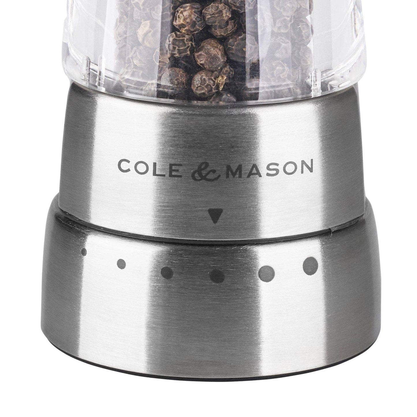 Cole & Mason Derwent Salt & Pepper Mill Set, Stainless Steel
