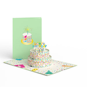 Lovepop Sprinkles Birthday Cake Pop-Up Card