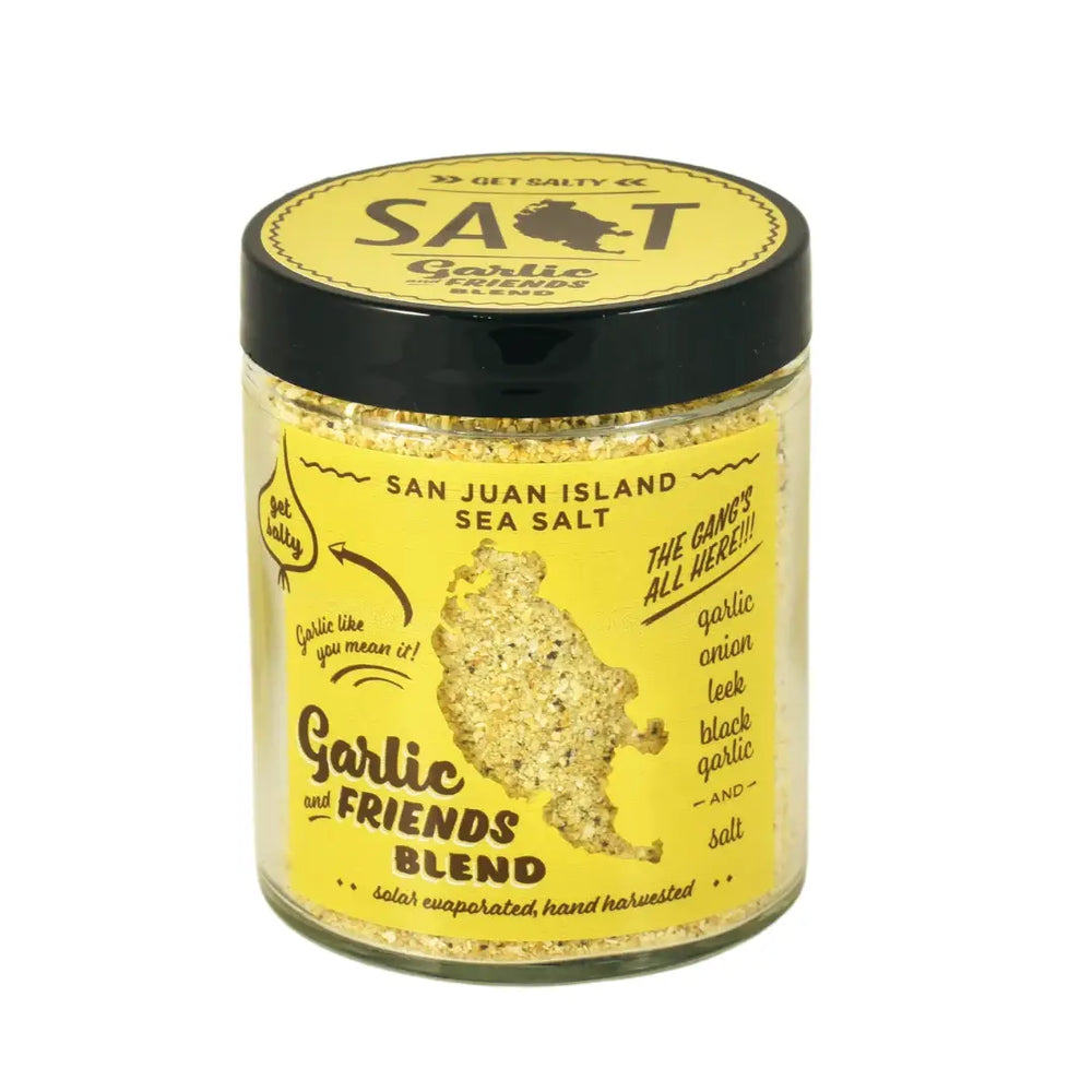 San Juan Island Sea Salt - Garlic & Friends Seasoning Blend