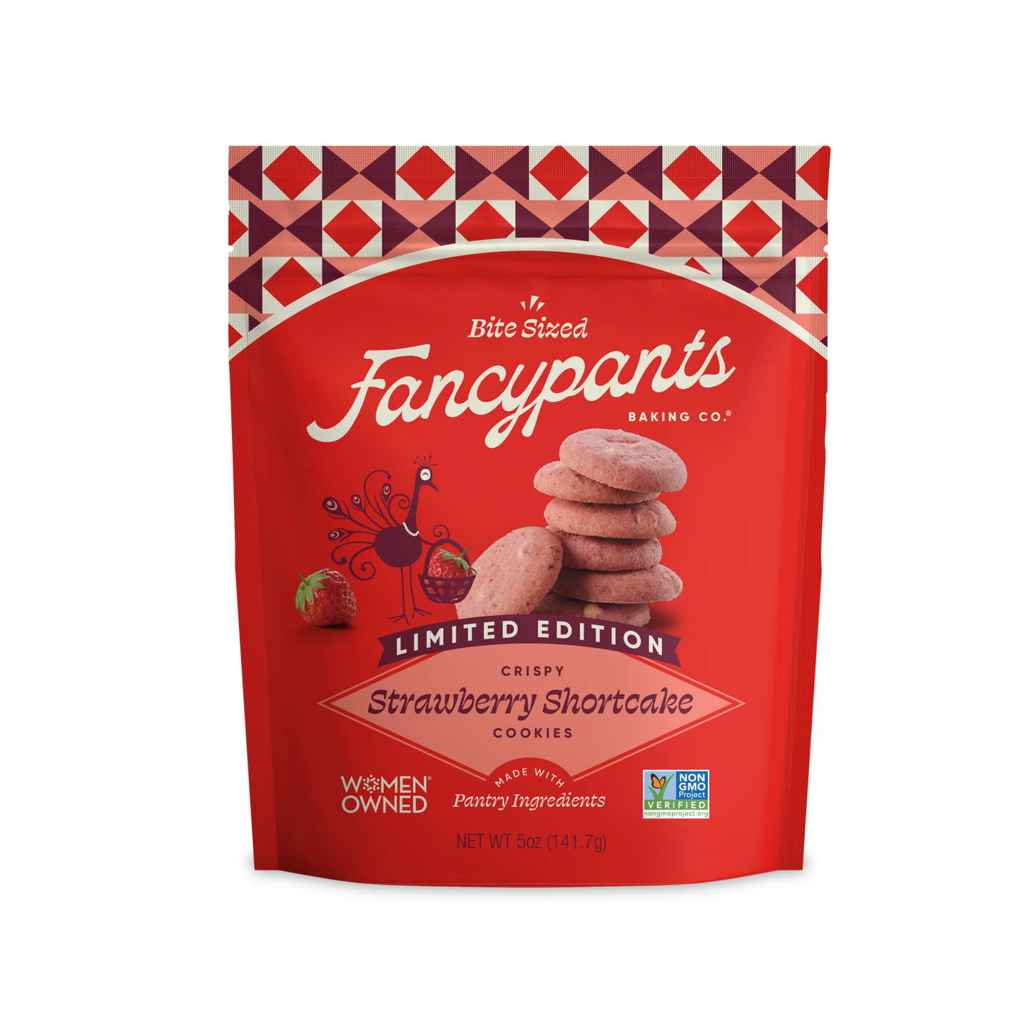 Fancypants Baking Strawberry Shortcake Cookies, 5 OZ