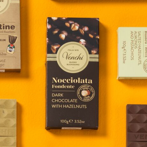 Venchi 70% Dark Chocolate Hazelnut Crunch Bar