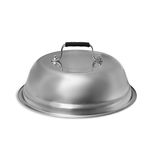 Outset Stainless Steel Large Cheese Melting Dome for Grill