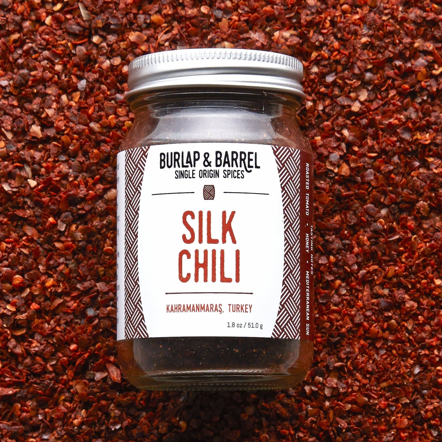 Burlap & Barrel Silk Chili Flakes (Aleppo Pepper), 1.8oz