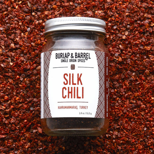 Burlap & Barrel Silk Chili Flakes (Aleppo Pepper), 1.8oz