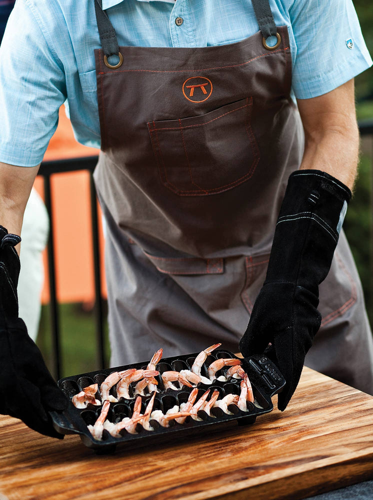 Cast Iron Shrimp Pan