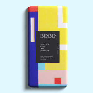 COCO Chocolatier - Isle of Skye Sea Salt Dark Chocolate Bar