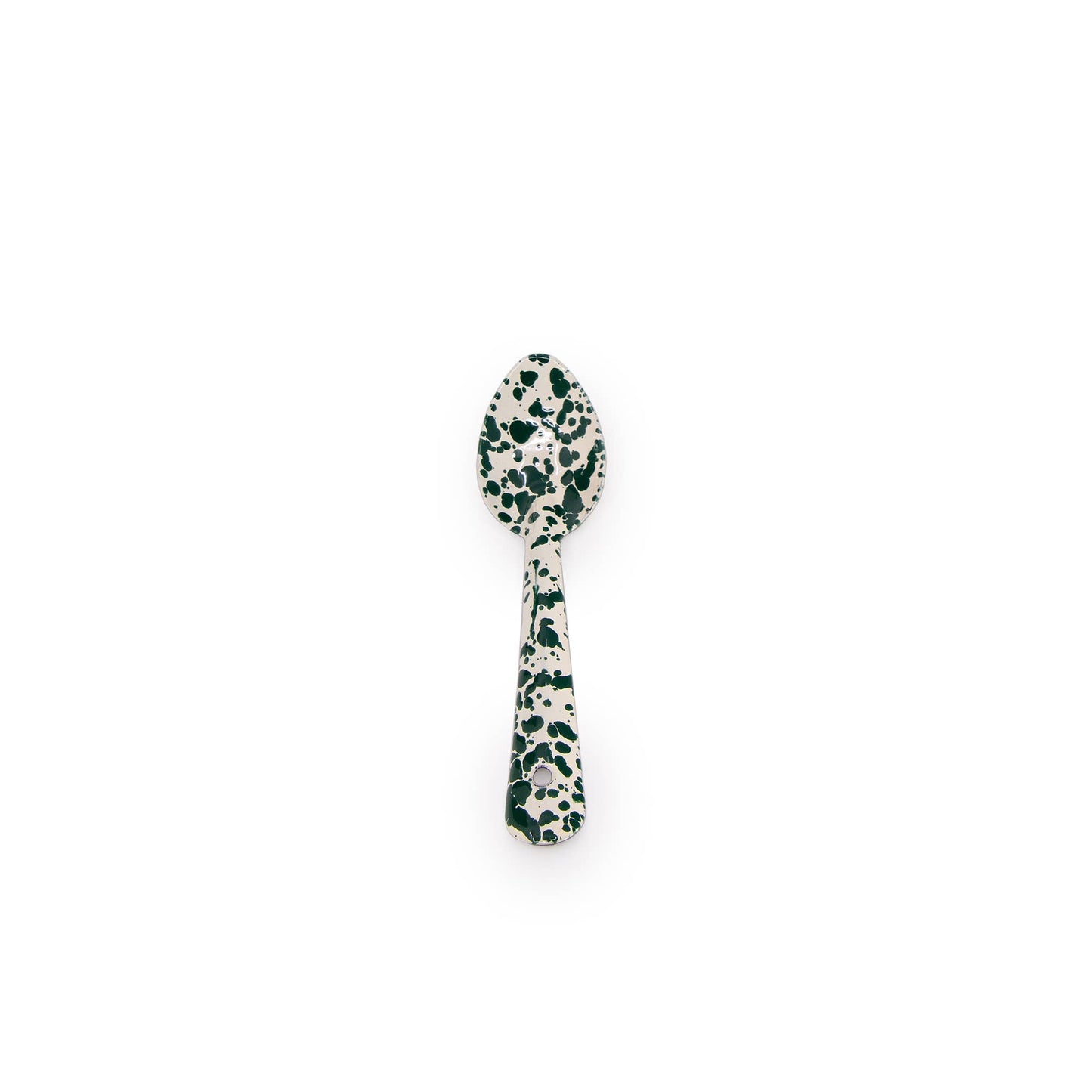 Crow Canyon Home Splatter Enamelware Small Spoon