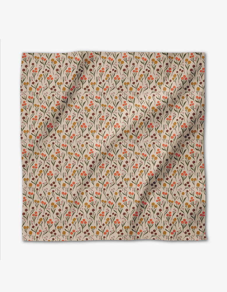 Geometry - Fall Blossom Dinner Napkin Set