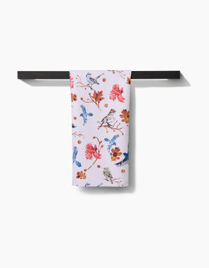 Geometry - Autumnal Bird Skies Tea Towel