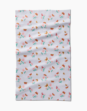 Geometry - Butterfly Garden Kitchen Towel