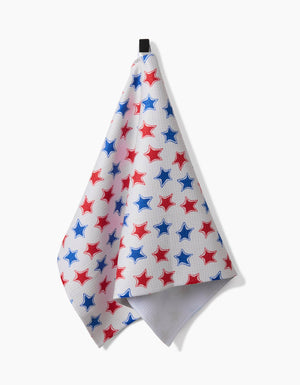 Geometry - Funky Stars Tea Towel