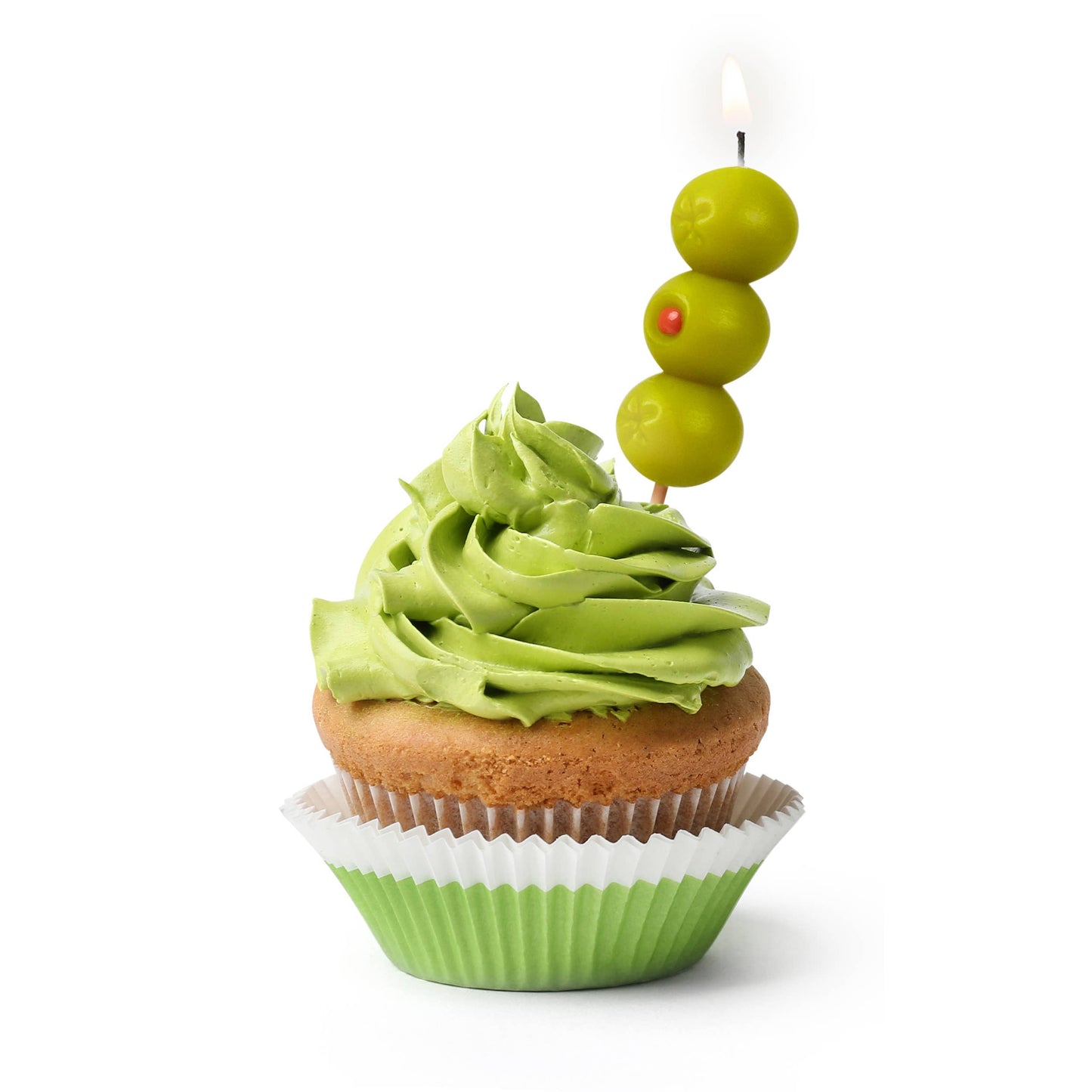 Fred & Friends Cocktail Party Olive Candles, Set of 6