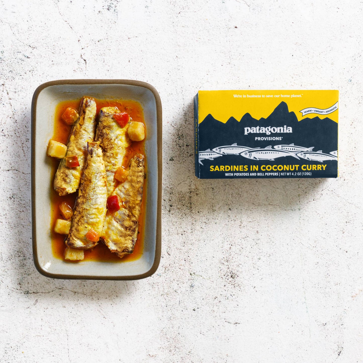 Patagonia Provisions Sardines in Coconut Curry Sauce, 4.2 oz