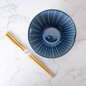 Urban Tokyo Tokusa Design Bowl With Chopsticks
