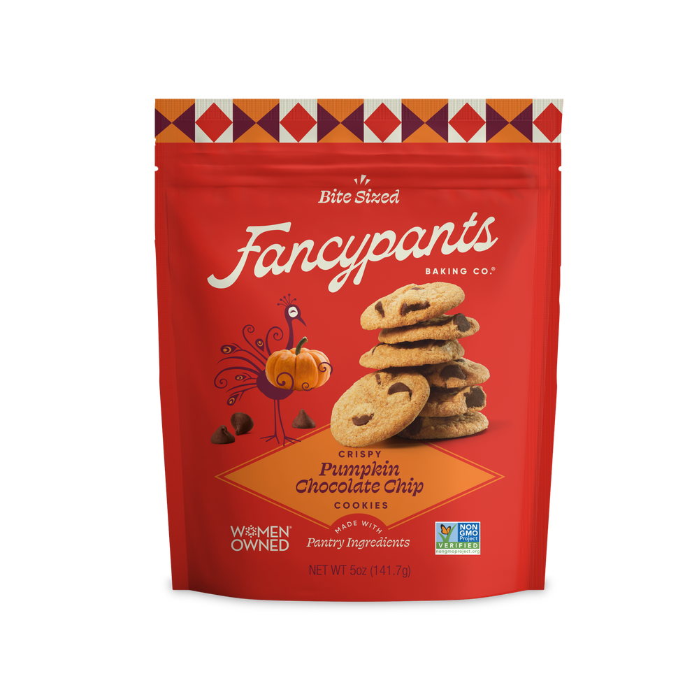 Fancypants Baking Pumpkin Chocolate Chip Cookies, 5oz