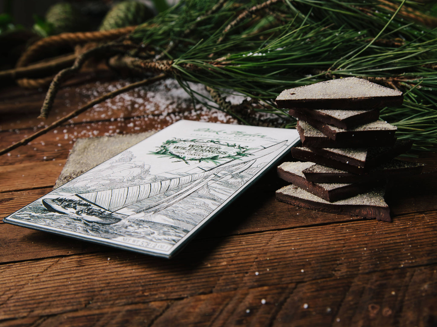 Dick Taylor Craft Chocolate Winter Wilderness Dark Chocolate