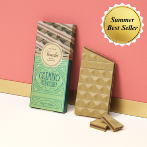 Venchi Pistachio Cremino Layered Chocolate Bar