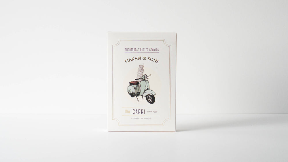 Makabi & Sons - Lemon Poppy Cookies - Capri