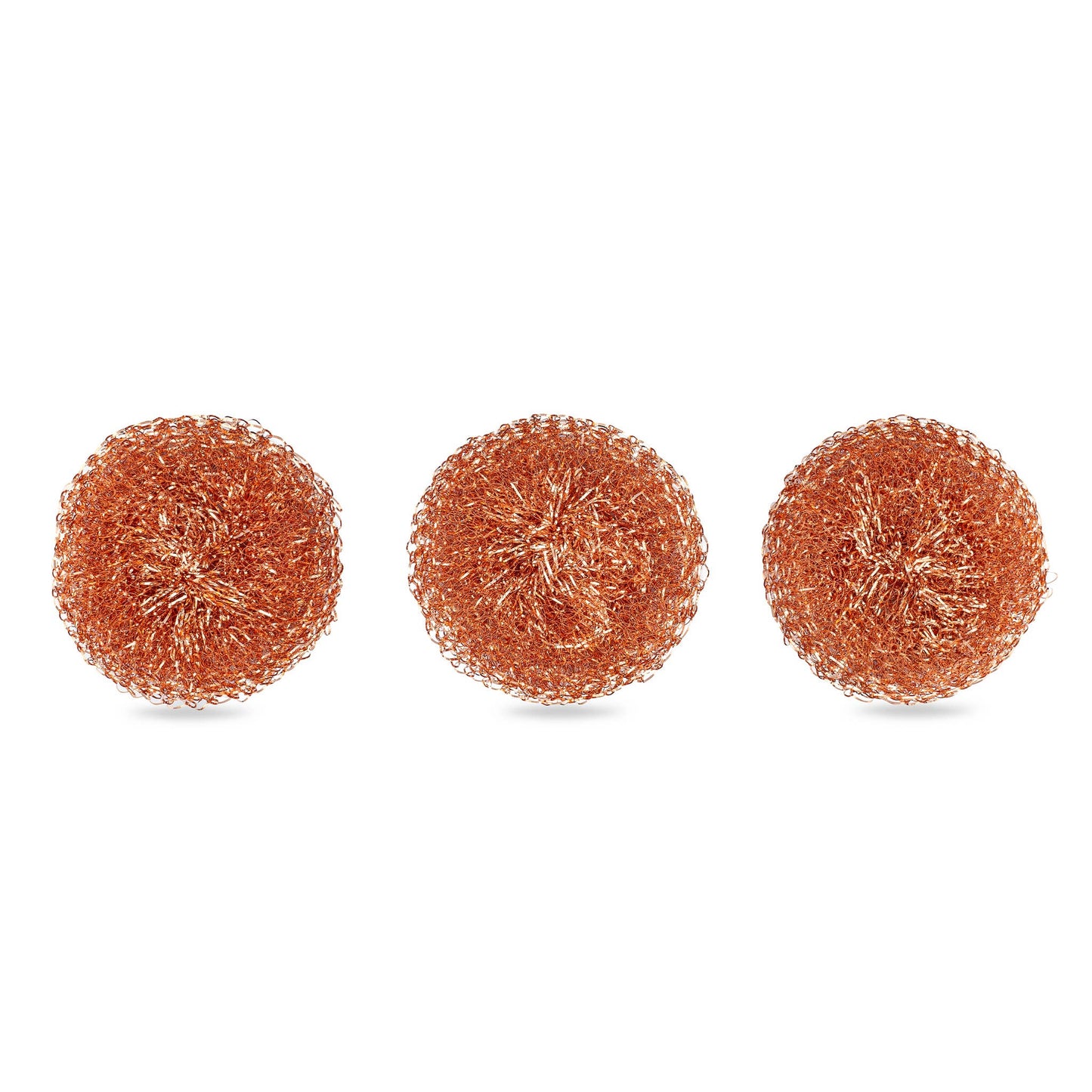 Full Circle Home Lucky Scrubber Antimicrobial Copper Scrubbers, 3 Pack