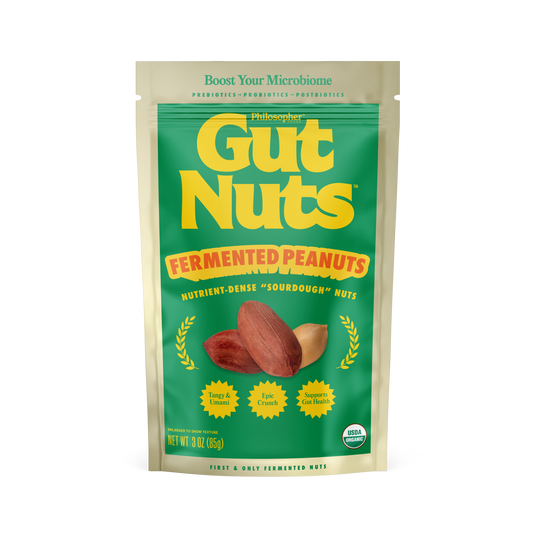 Gut Nuts Sprouted & Fermented "Sourdough" Peanuts