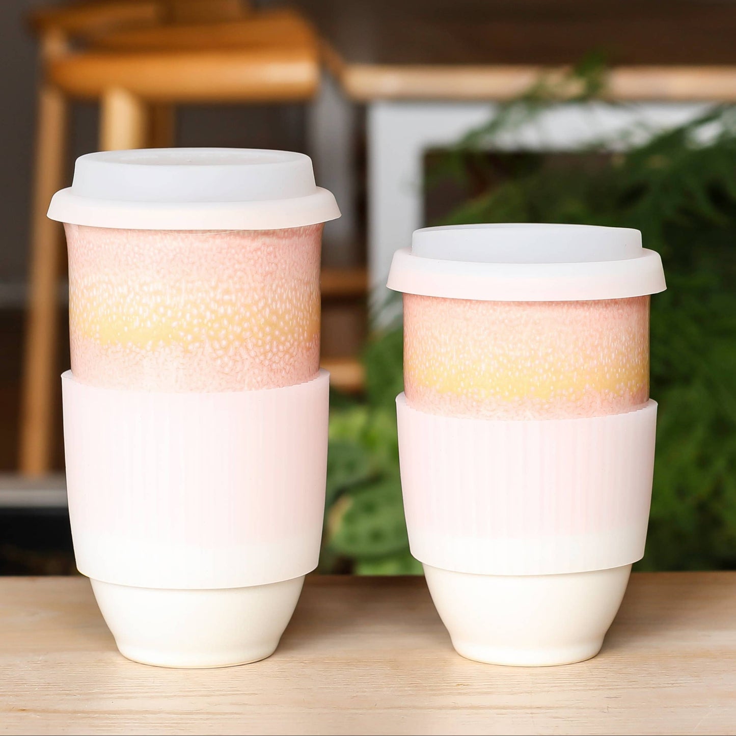 Nova Ceramics Afterglow Ceramic Travel Mug, 12oz